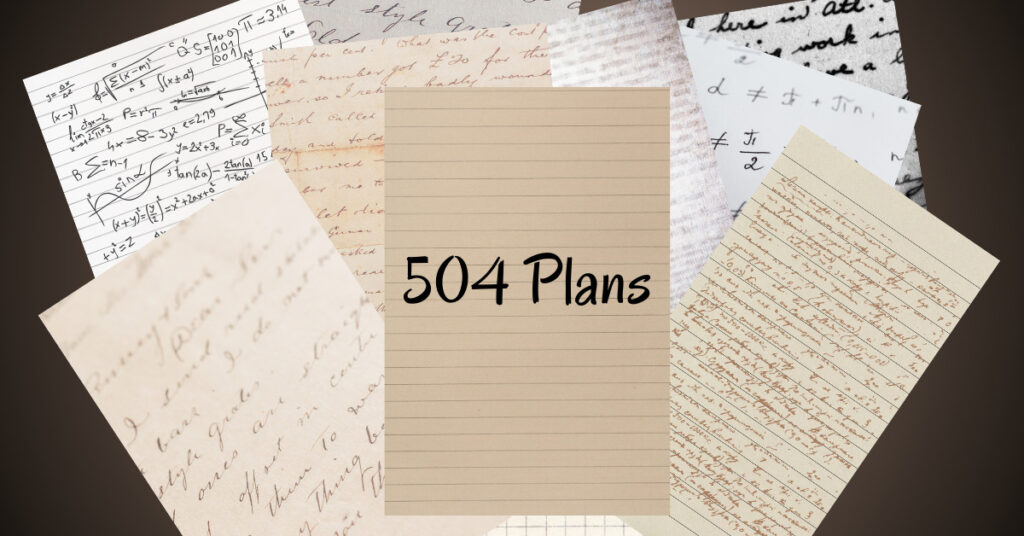 504 Plans